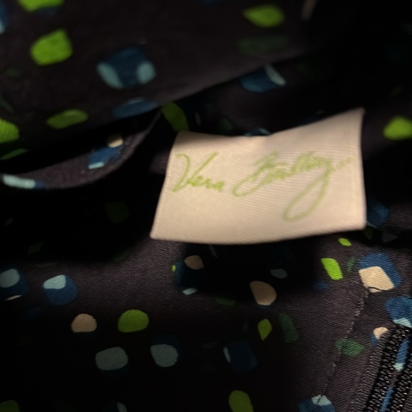 NWOT blue Vera Bradley pleated tote - Picture 12 of 12